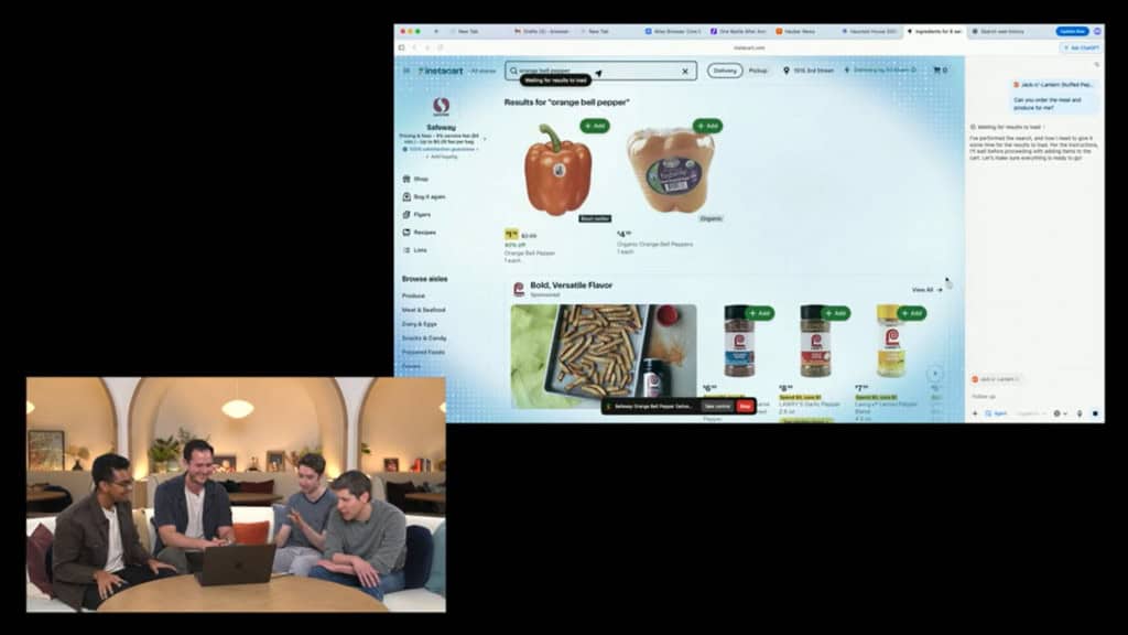 ChatGPT Atlas: OpenAI anuncia navegador de IA que faz tarefas por você