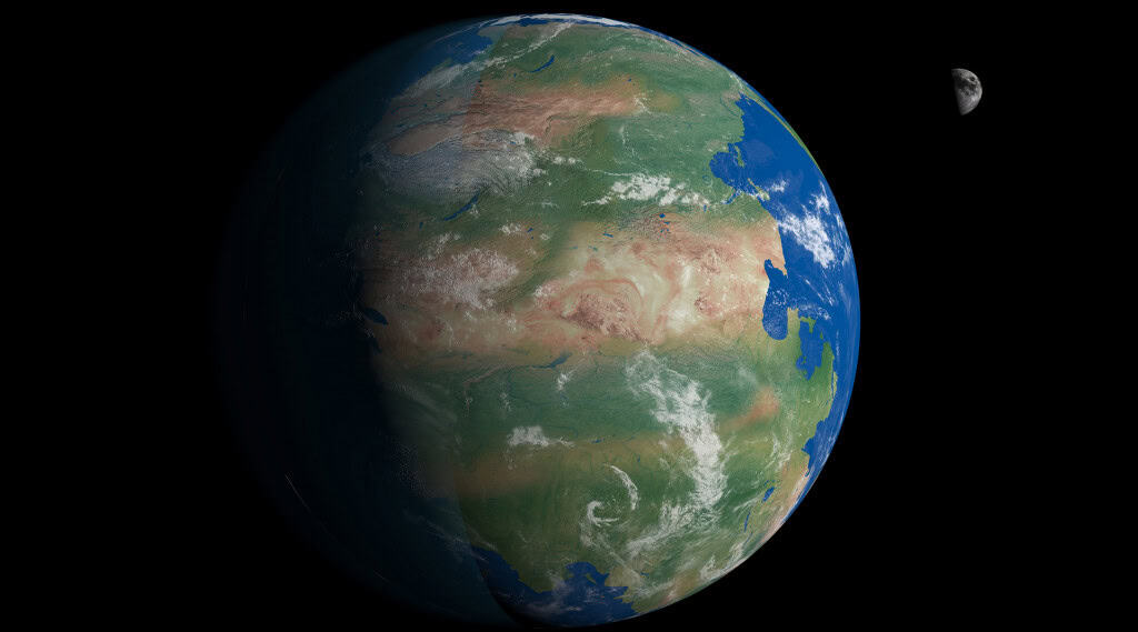 Por que os continentes ficam concentrados em um “lado” da Terra