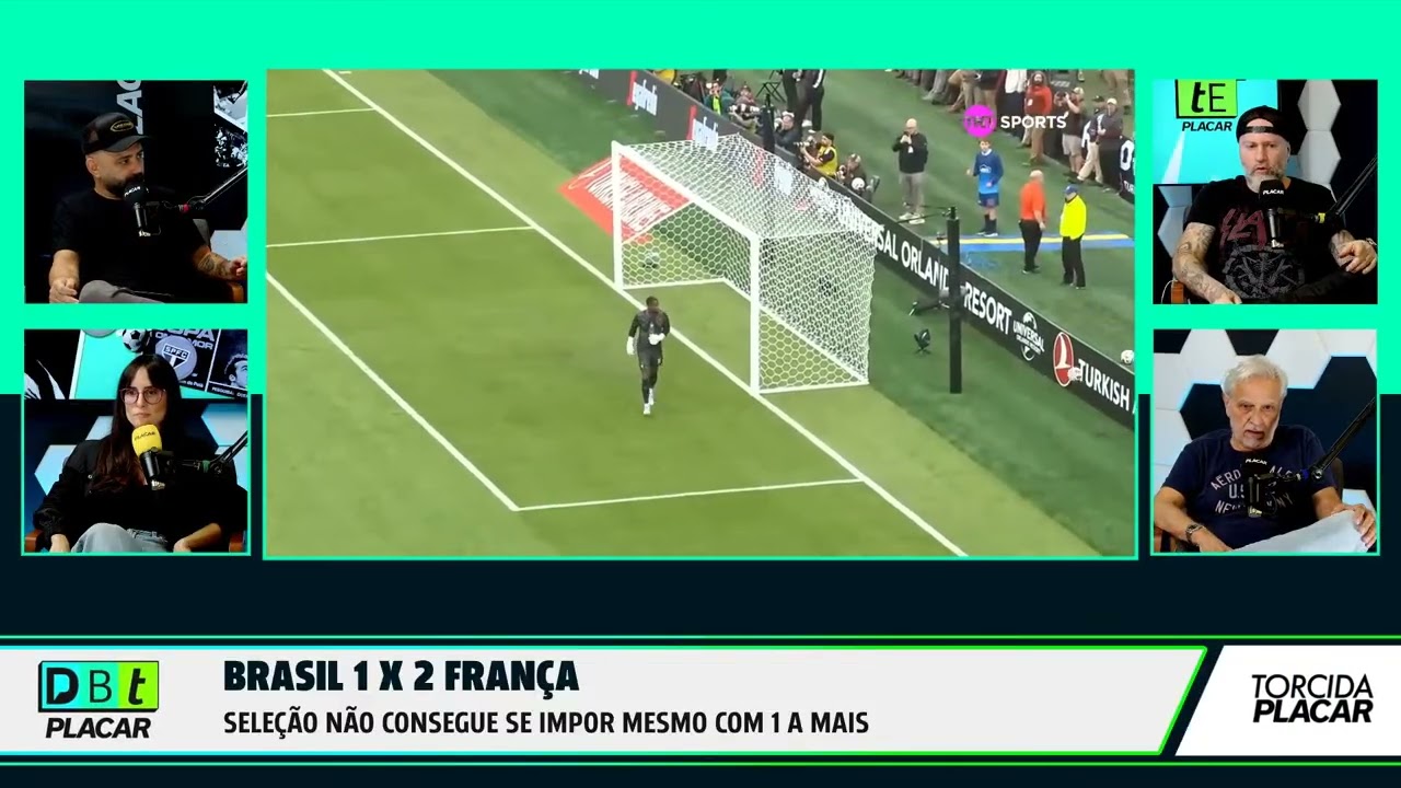 Debate PLACAR: Brasil perde para França e preocupa torcedores